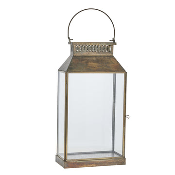 Signe lykt H38,5 cm. antikk gull