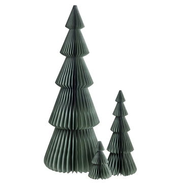 Poelle dekorasjon H70 cm. grønn