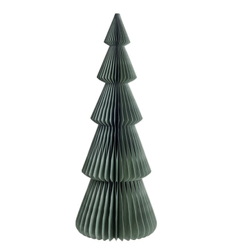 Poelle dekorasjon H70 cm. grønn