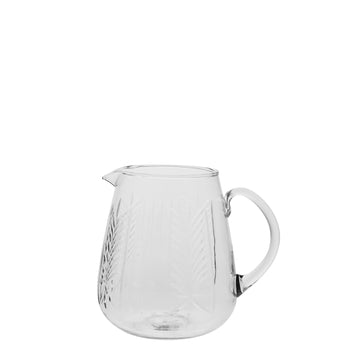 Carla mugge H15,5 cm. transparent