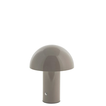 Nessina bærbar LED-lampe H19 cm. brun