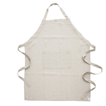 Estrine forkle one-size sand 100% lin