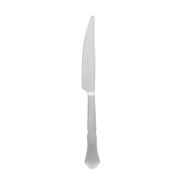 Dicte steakkniver, 4-pakning, 28 cm, sølv