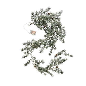 Cedille LED girlander 153 cm. grønn