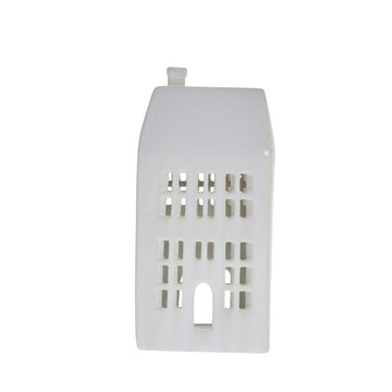 Mythel lyshus H21,4 cm. hvit