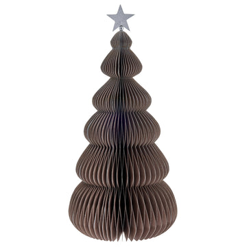 Paline papirjuletre H40 cm. støvet rosa