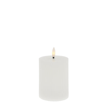 Lillia ledlys H10 cm. hvit