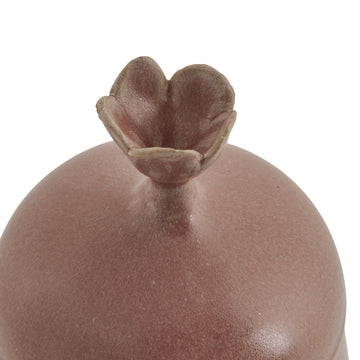 Helinna krukke H22 cm. rosa keramikk