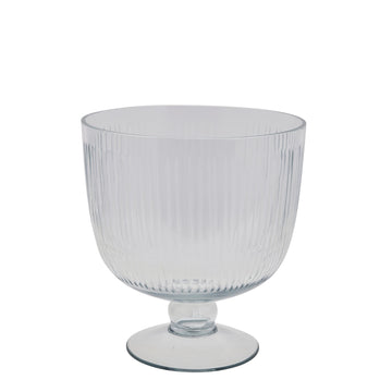 Carla vase H27,5 cm. transparent