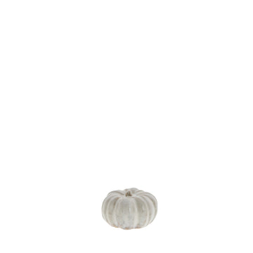 Hallia dekorasjon H3,5 cm. råhvit