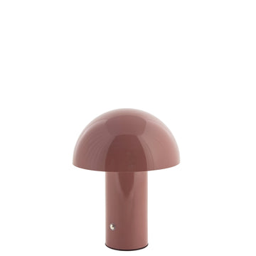 Nessina bærbar LED-lampe H19 cm. rosa