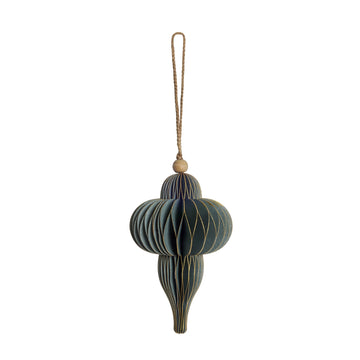 Paline ornament H10 cm. grønn