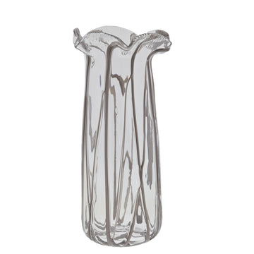 Alberta vase H40 cm. transparent