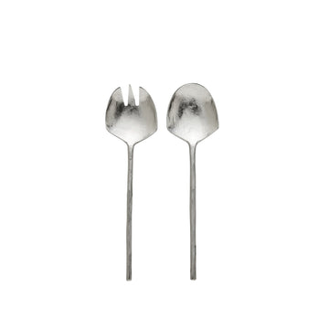 Demilla 2-pakning salatbestikk 20 cm sølv