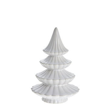 Mythel juletre H14,5 cm. hvit