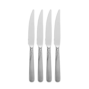 Delia steakkniver, 4-pakning, 27 cm, sølv