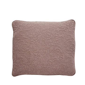 Isabelle putetrekk 60x60 cm. rosa polyester