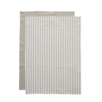 Estrille 2-pakning kjøkkenhånkle 70 cm sand