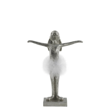 Semilla påskeharefigur H26,5 cm. Sølv