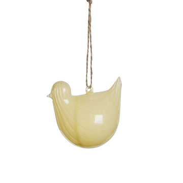 Feya ornament gul glass