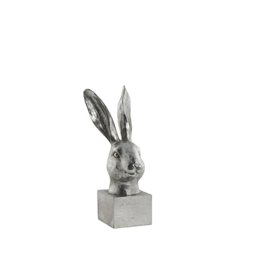 Semina påskeharefigur H26,2 cm. Sølv