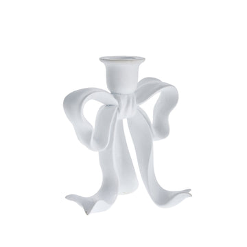 Serafina stake H19,7 cm. hvit