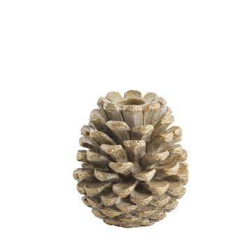 Serafina stake kongle H10,2 cm. lys gull