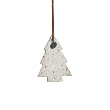 Elina marmor ornament 10 cm. sand