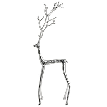 Marely rådyr H73 cm. sølv jern