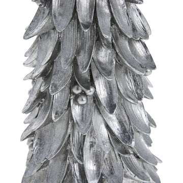 Serafina juletre H47 cm. antikk sølv