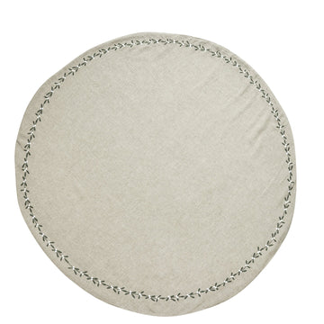 Missine juletreteppe 110 cm. sand