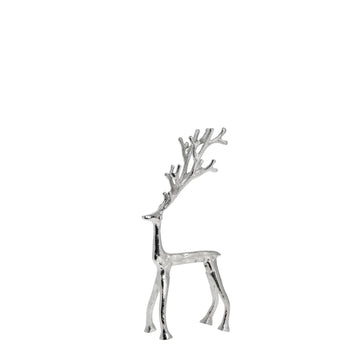 Marely rådyr H32 cm. sølv jern