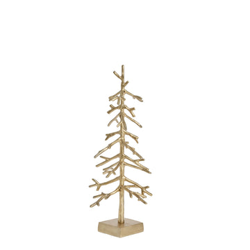 Marline juletre H51 cm. lys gull jern