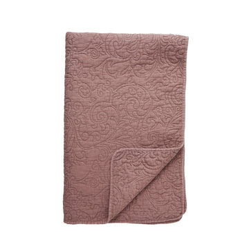 Isabelle pledd rosa 170x130 cm.