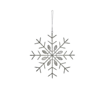 Augusta ornament H25 cm. sølv