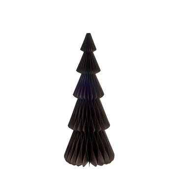 Poelle dekorasjon H35 cm. brun