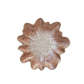 Florilla veggdekorasjon Ø21,1 cm. rosa keramikk