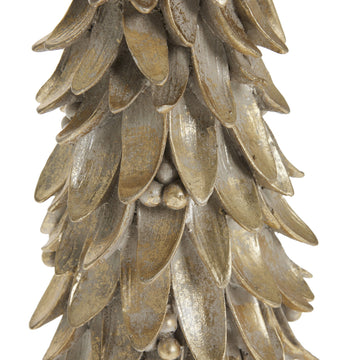 Serafina juletre H47 cm. lys gull