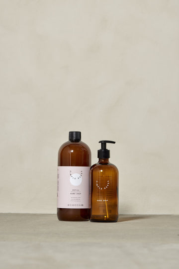 Tom glassflaske håndsåpe 500 ml