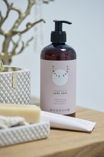 Håndsåpe Geranium Lavendel Patchouli 450 ml