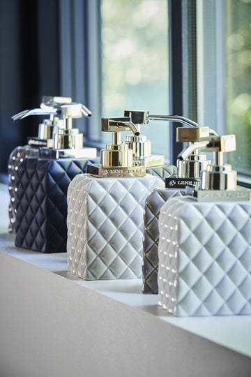 Portia dispenser H16xB7 cm. brun sand