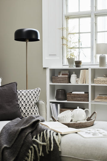 Sofillia gulvlampe H150xB28 cm. svart