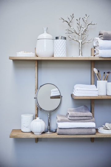 Molli håndkle 100x50 cm. hvit