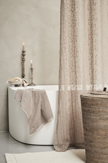 Eloise dusjforheng L200xB160 cm. mørk sand