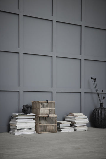 Strissie teppe L150xB80 cm. grå