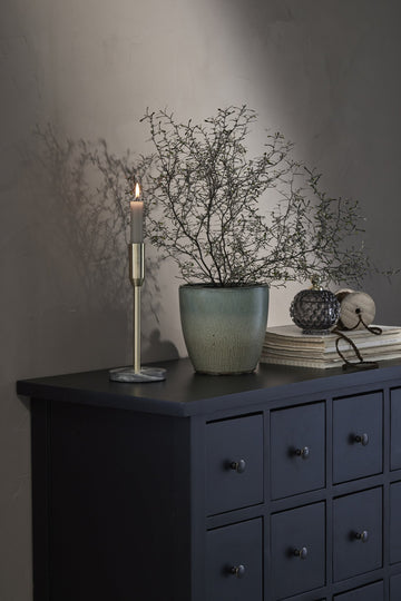 Florilla veggdekorasjon Ø21,1 cm. hvit keramikk