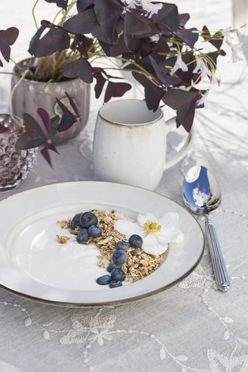 Amera serveringsfat 40x30 cm. beige