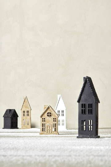 Seholia dekorasjon Polyresin L9xB9XH28 cm. svart