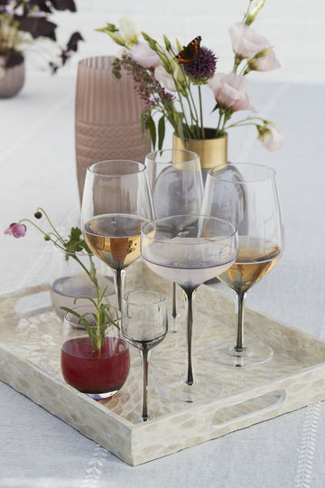 Victorinne vannglass 45 cl. røykfarget