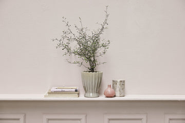 Shenella potteskjuler H18 Ø15 cm. sand